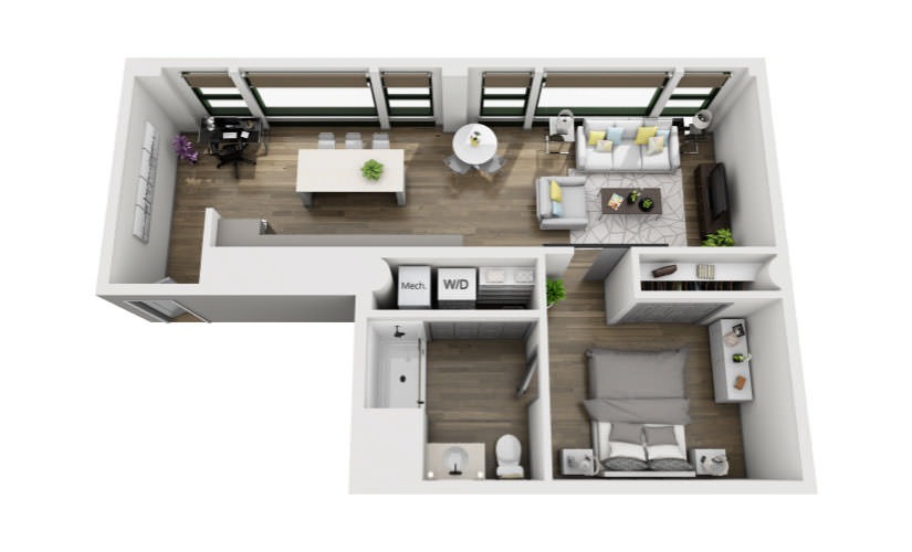 Available studio, one & two bedroom apartments in Milwaukee, WI